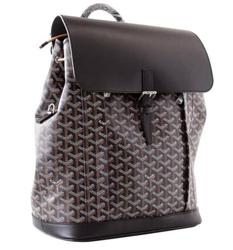 goyard backpack black